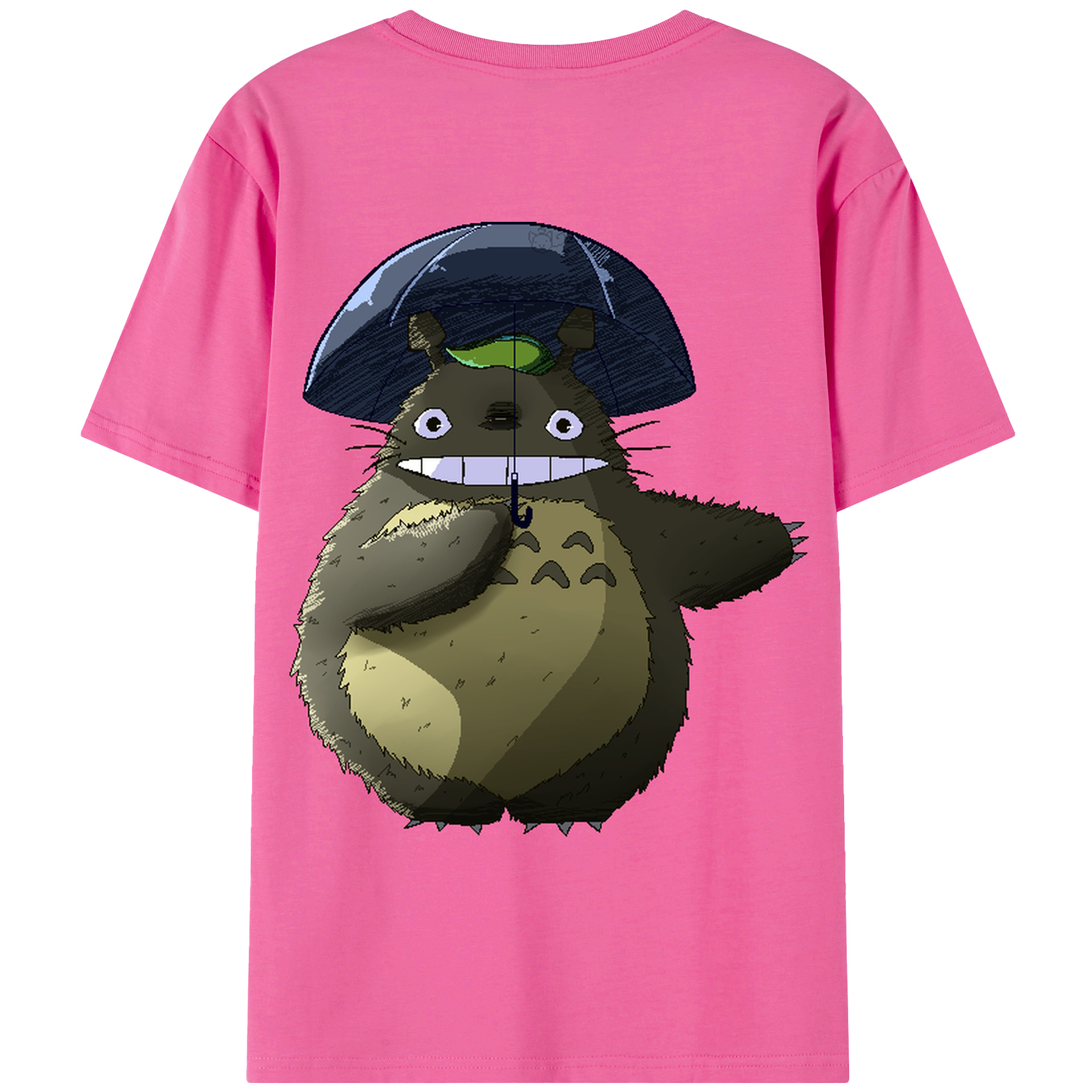 （画像用） となりのトトロ 草壁メイ 草壁サツキ My Neighbor Totoro Satsuki Kusakabe Mei Kusakabe レディース半袖Tシャツ(バックプリント)